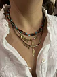 Collar mini piedras y pez verde claro - Miniatura 8