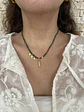 Collar mini piedras y pez verde - Miniatura 2
