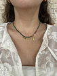 Collar mini piedras y pez verde - Miniatura 3