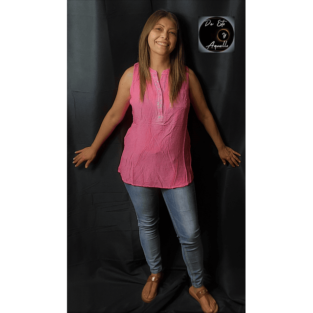 Blusa Scarlette - Rosada