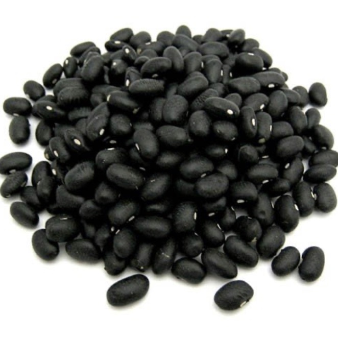 Porotos negros limpios a mano