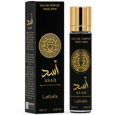 LATTAFA ASAD EDP TRAVEL SPAY HOMBRE 1.200 ATOMIZACIONES 