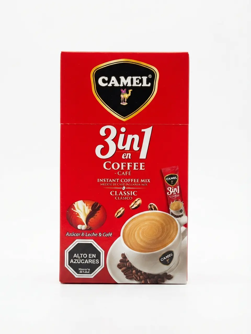 Camel Cafe Mix 3 en 1 Instant Coffee Mix 240g (12x20g) 1