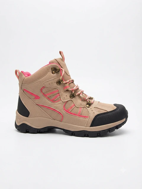 Calzado Outdoor mujer beige - resistente al agua