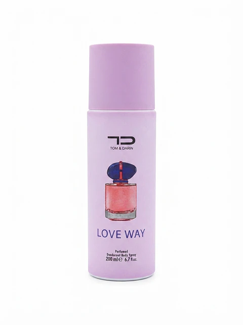 Tom & Darin - Love Way de 200 ml spray