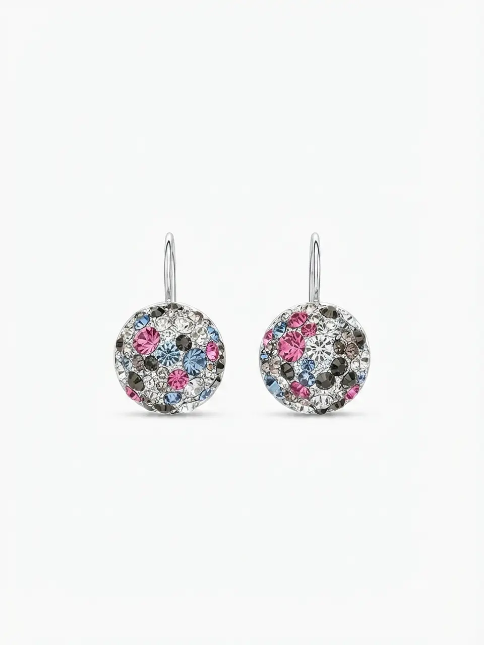 Aros Colgantes Circulares Multitono - element Swarovski 1