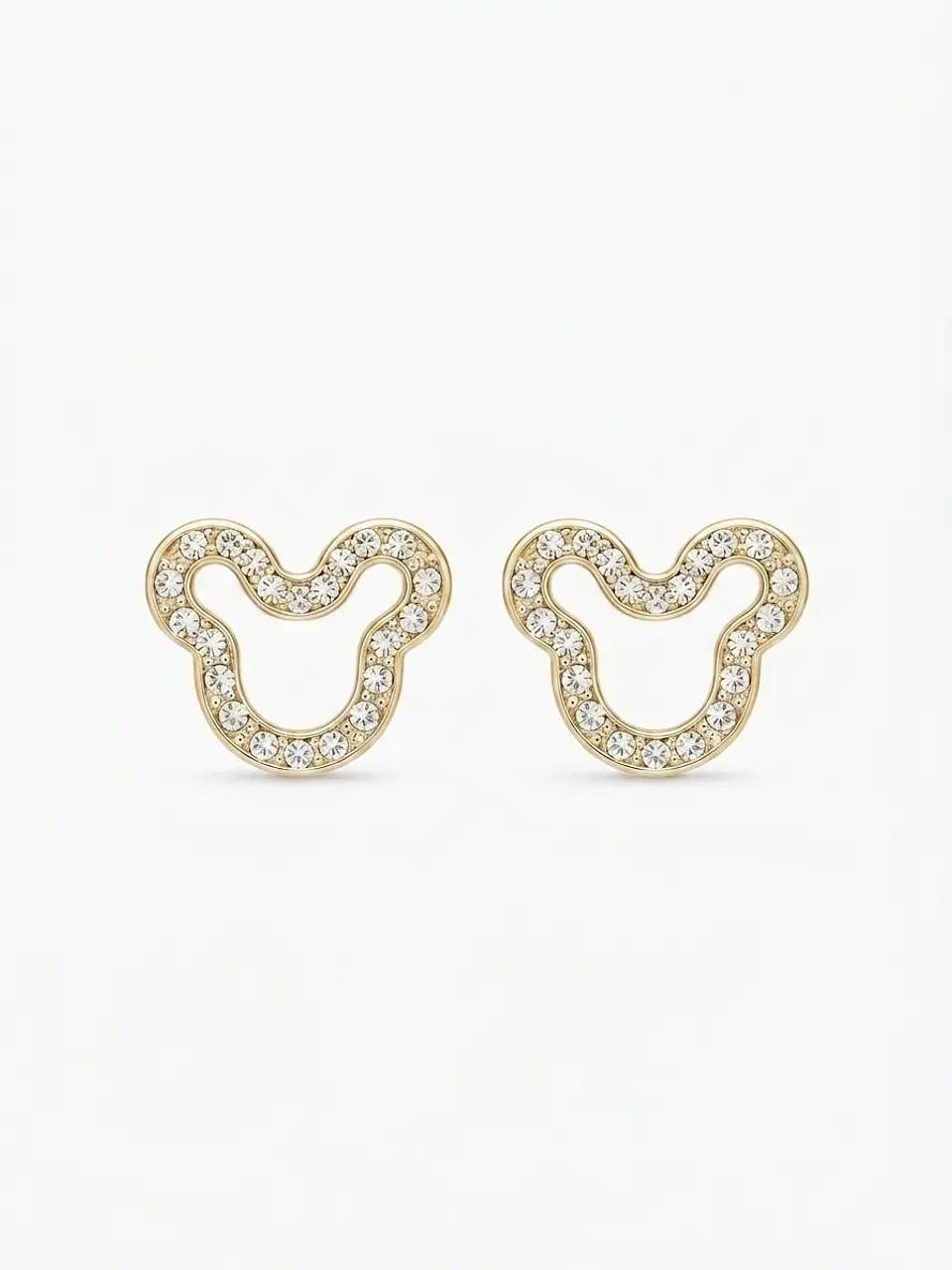 Mickey silueta dorada- Element Swarovski  1