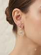 Aros colgantes Evil Eyes - Element Swarovski  - Miniatura 3