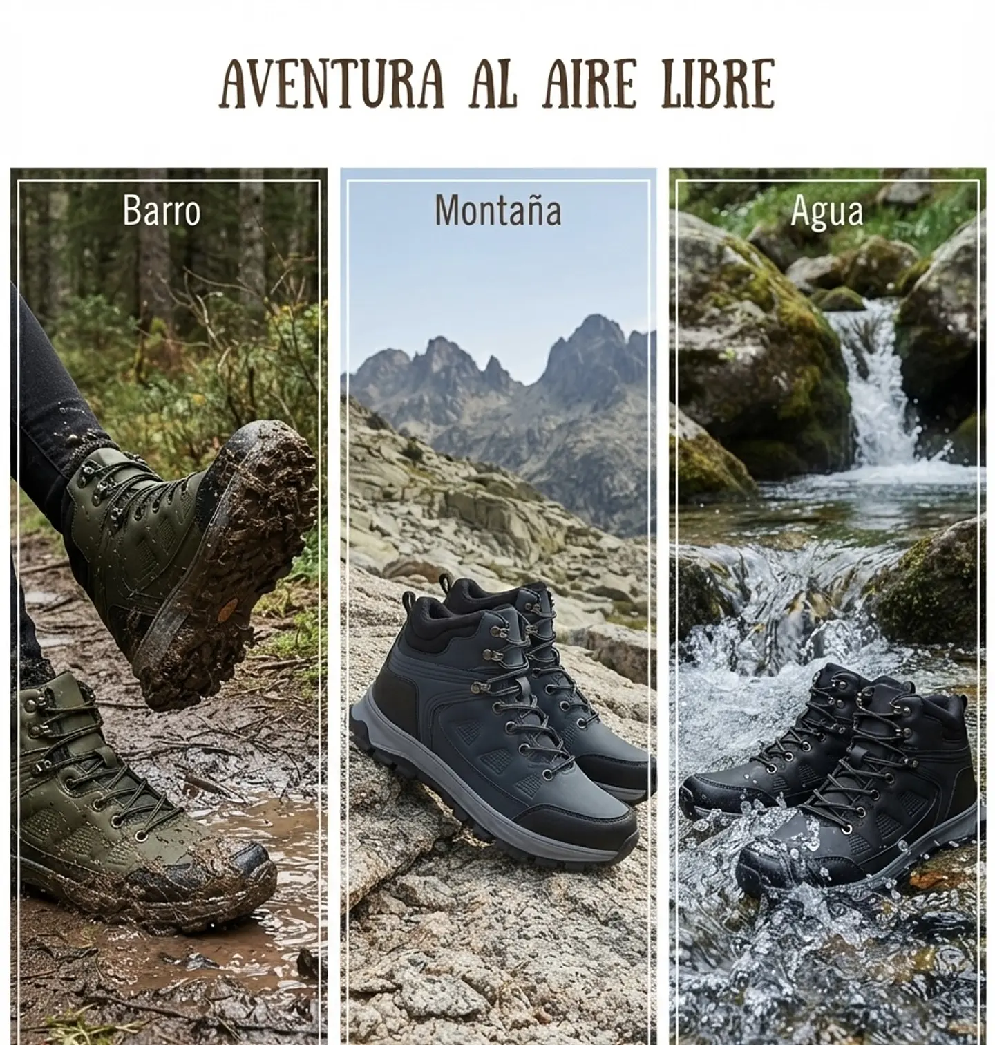 Calzado Impermeable “steve” - CARBIN (negro) 3