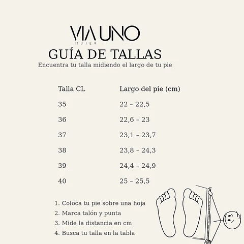 Bota vía uno