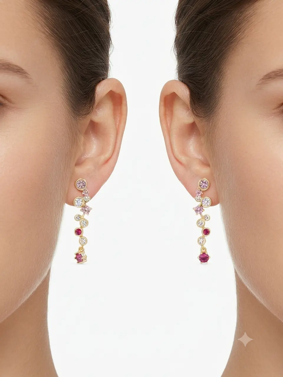 Aros colección “gema” Swarovski  2