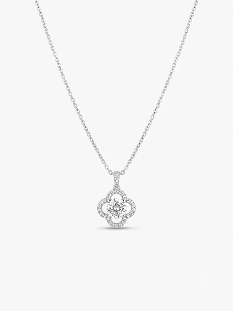 Étoile Colgante con Zircon y cristales Element Swarovski 