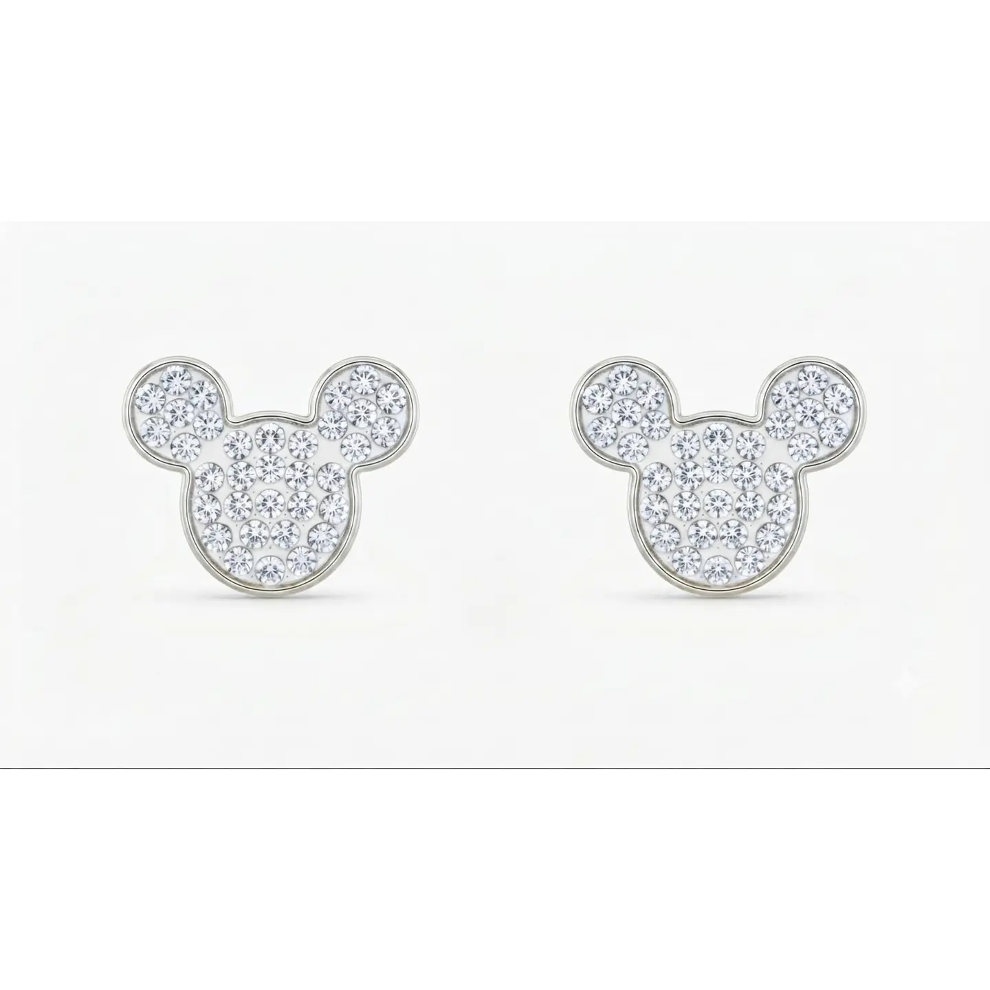 MICKEY PLATEADOS - SWAROVSKI ELEMENT 1