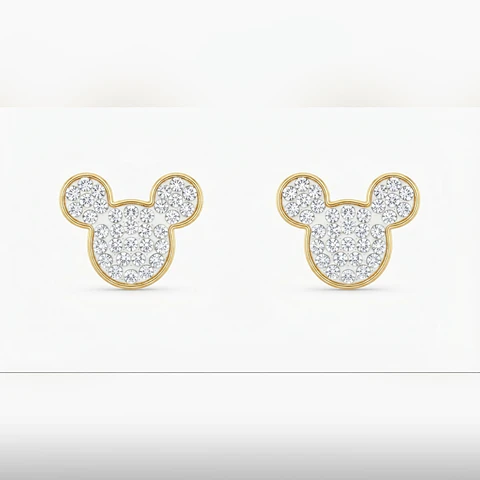 MICKEY DORADOS - SWAROVSKI ELEMENT