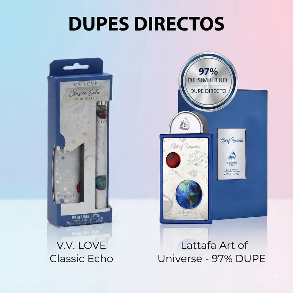 Set de perfume + gel de ducha Classic Echo - VV LOVE 1