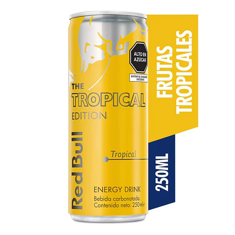 BEBIDA ENERGÉTICA RED BULL YELLOW EDITION 250CC