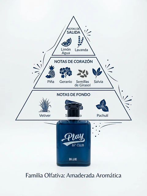 Play 67 Club Blue 100ml