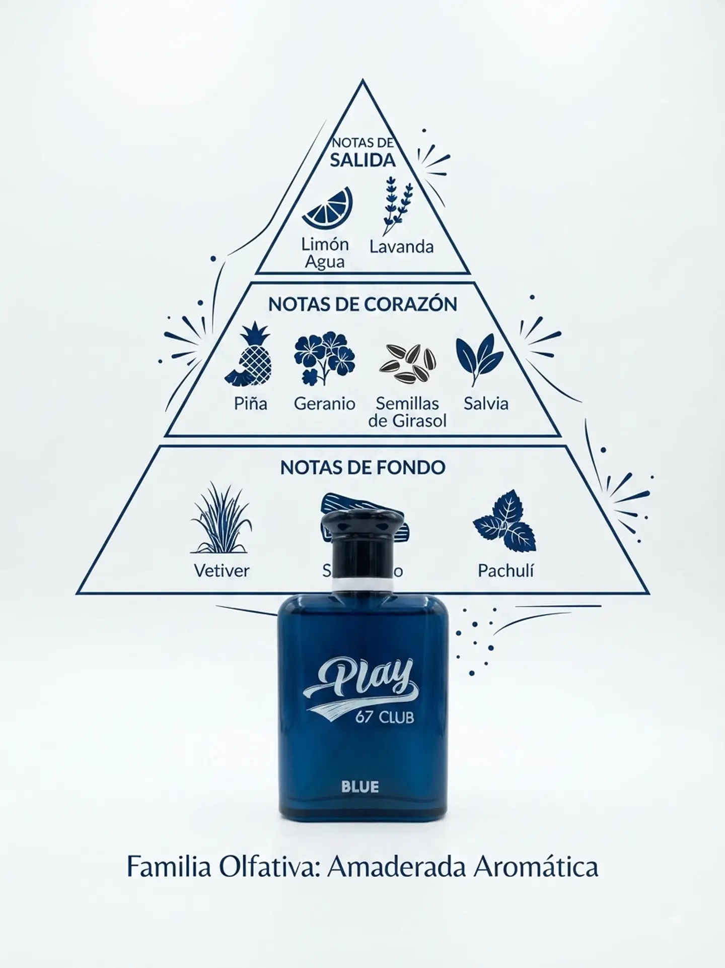 Play 67 Club Blue 100ml 2
