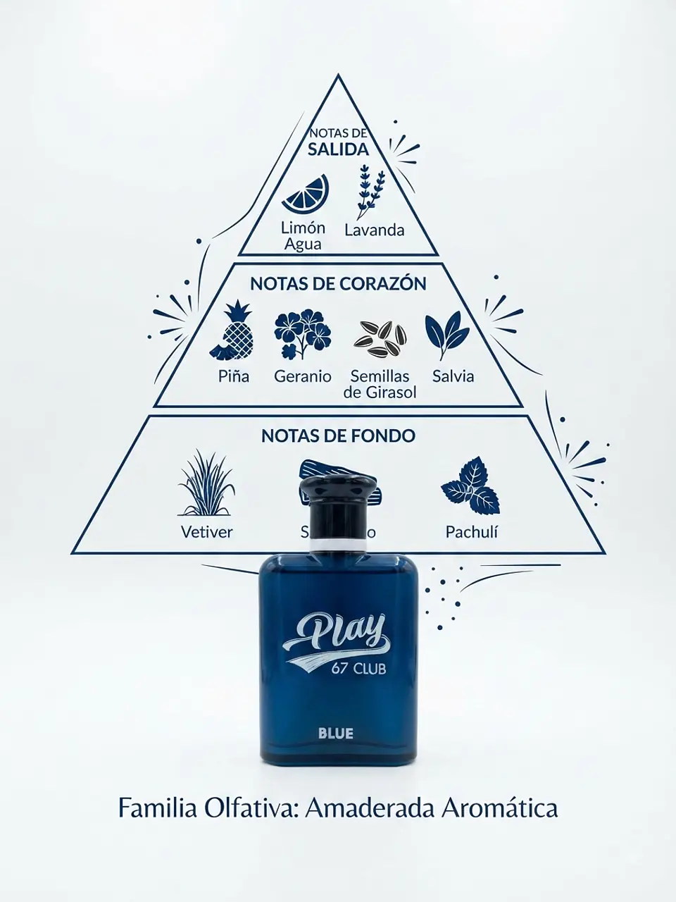 Play 67 Club Blue 100ml 2