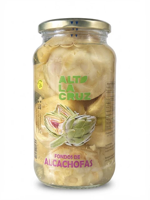 Fondos de alcachofa 907gr - alto la cruz