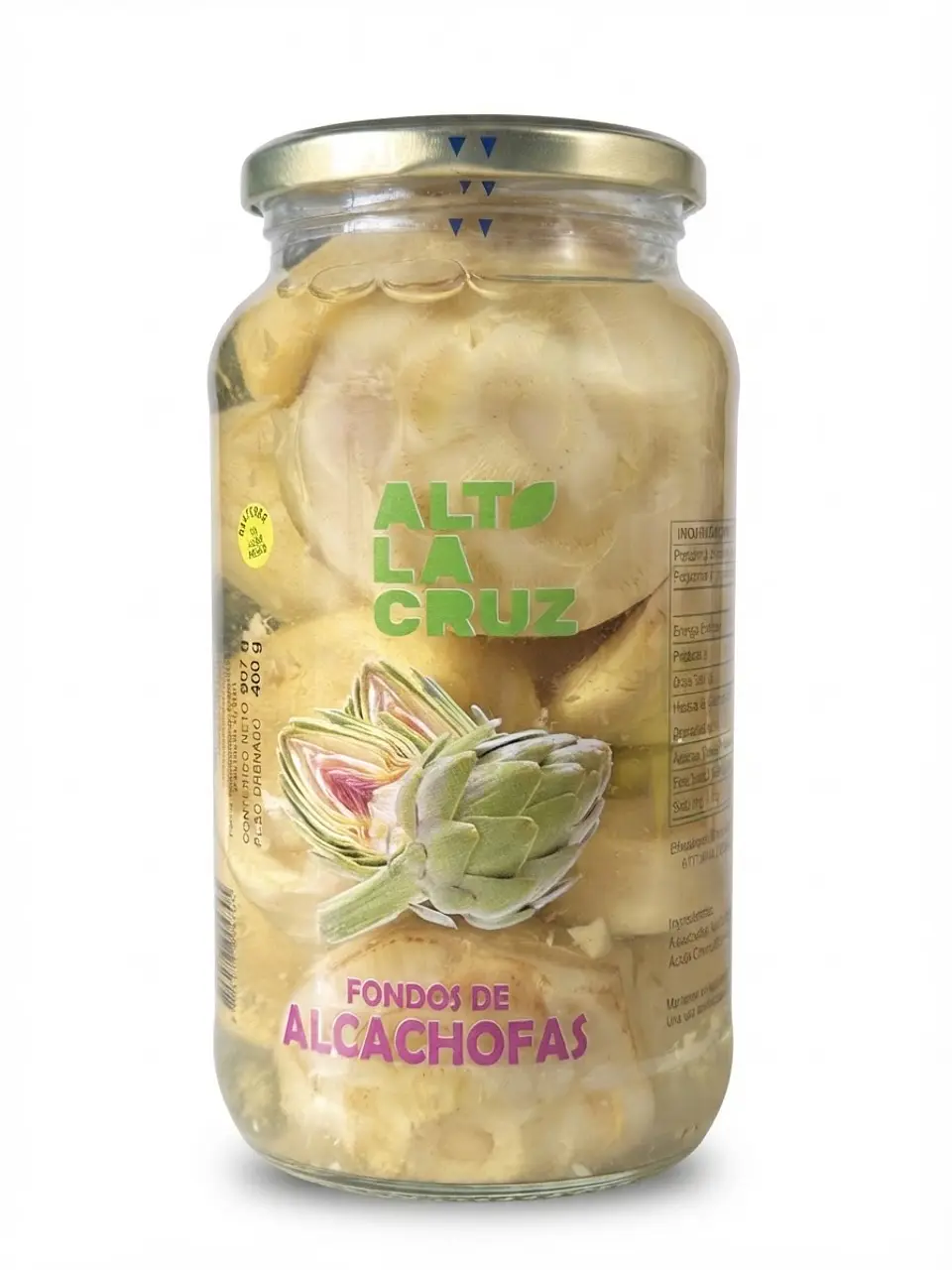 Fondos de alcachofa 907gr - alto la cruz 1