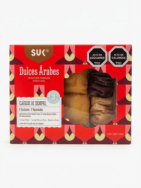 Dulces árabes 165gr