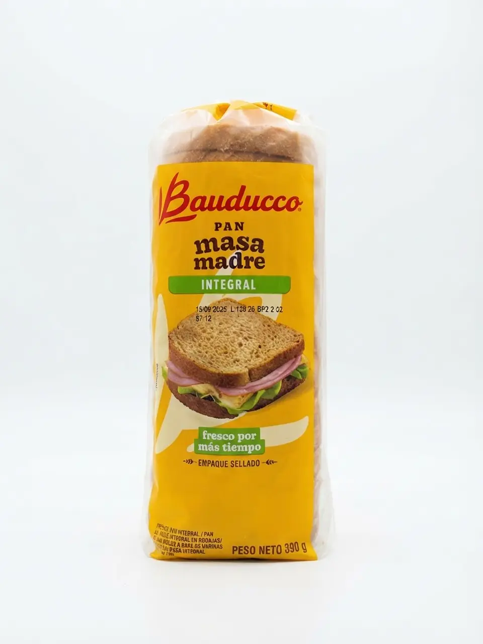 Bauducco pan de molde integral 390gr 1