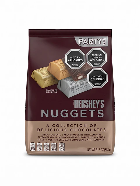 Party pack HERSHEY'S NUGGETS 893g