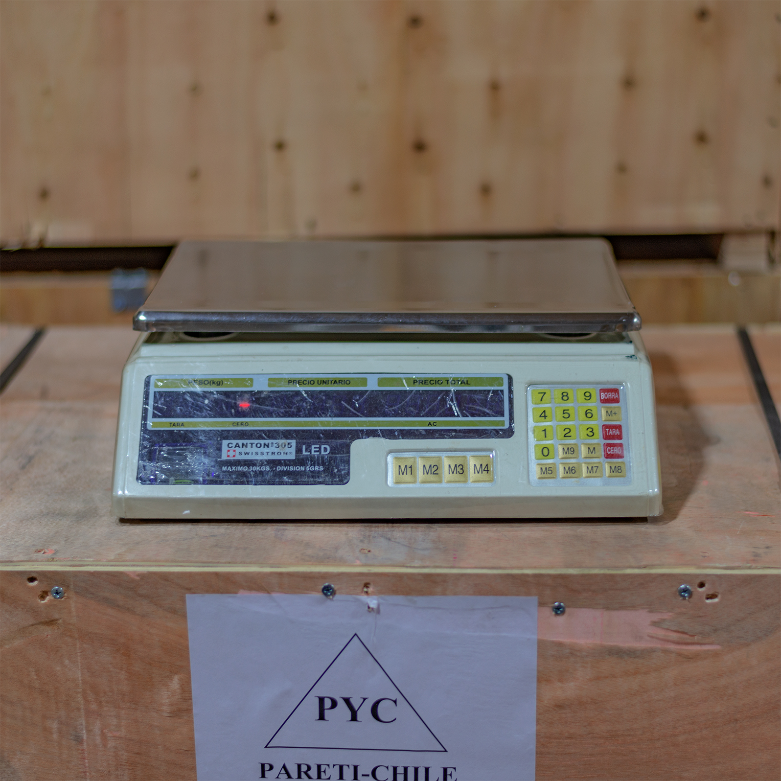 BALANZA CANTON - 305 SWISSTRON LCD - SIN CABLE DE CARGA