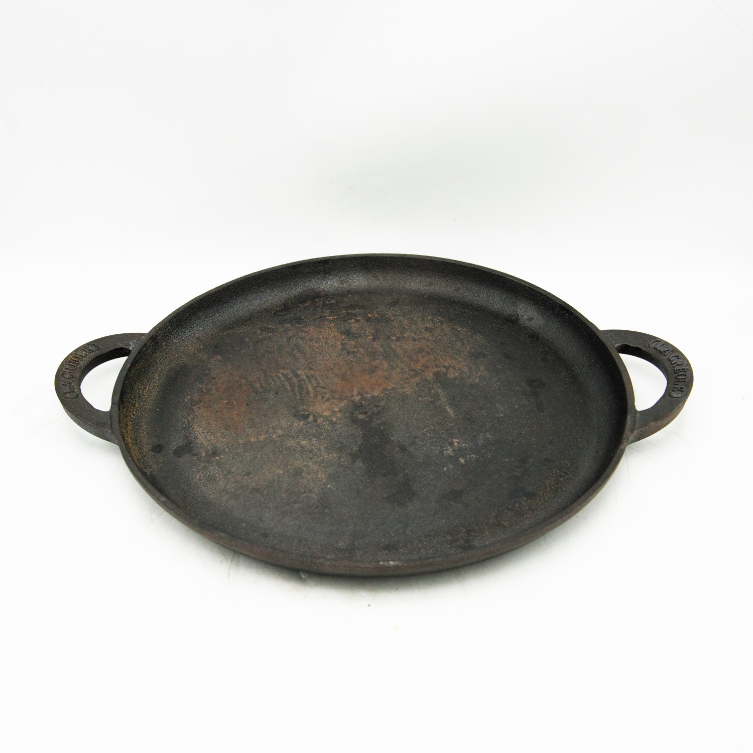 Plancha circular lisa con borde Ø35 cm