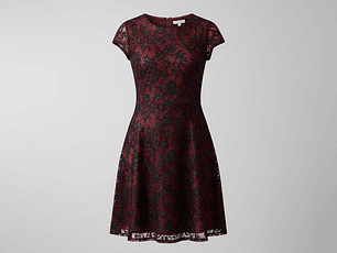 Vestido largo BURDEO