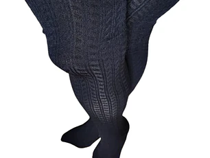 Panty Negra Con Diseño 