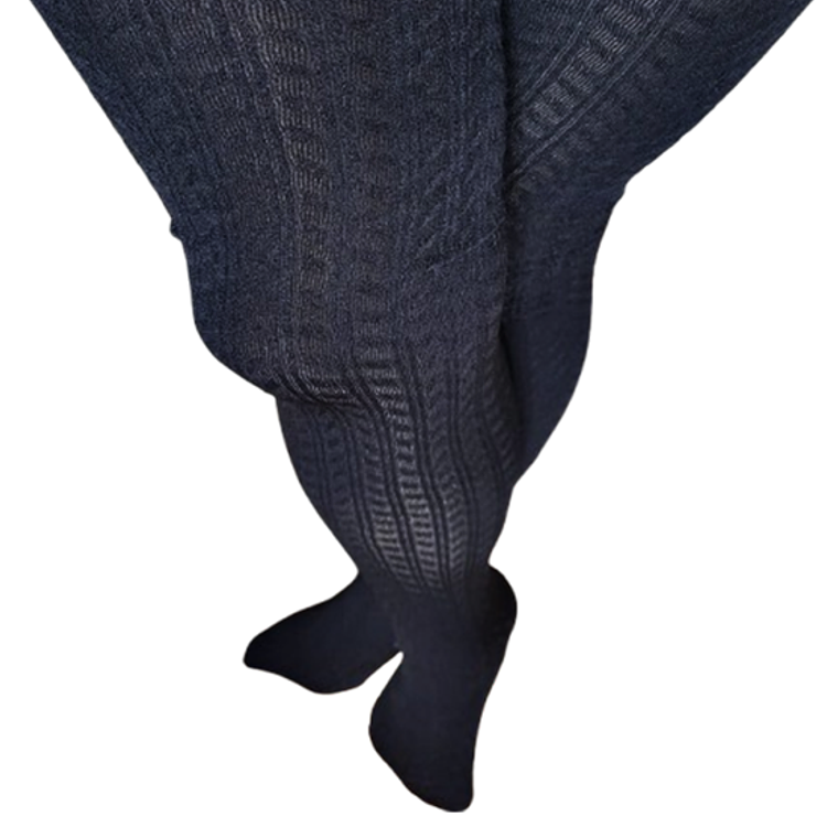 Panty Negra Con Diseño  1