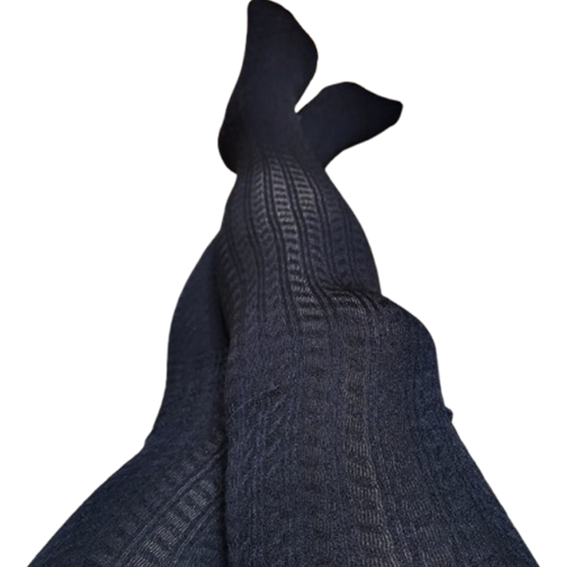 Panty Negra Con Diseño  2