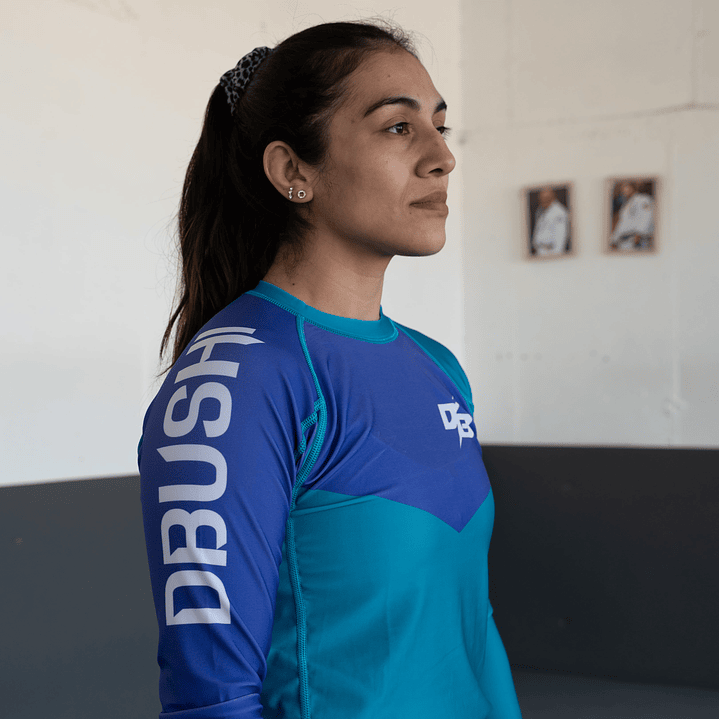 Rashguard Nogi Tiffany Purple Manga Larga 3