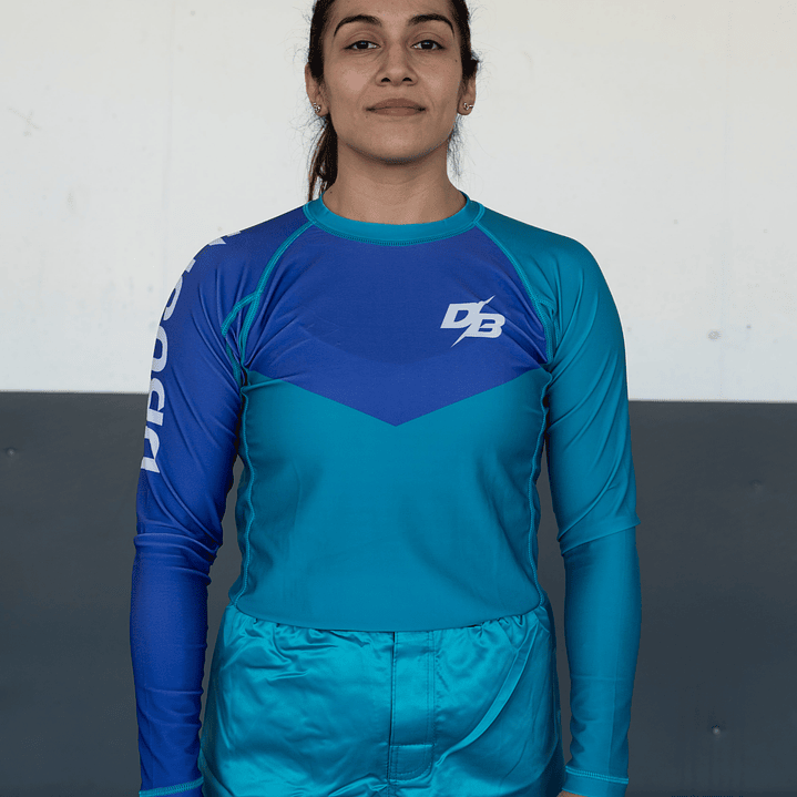 Rashguard Nogi Tiffany Purple Manga Larga 1