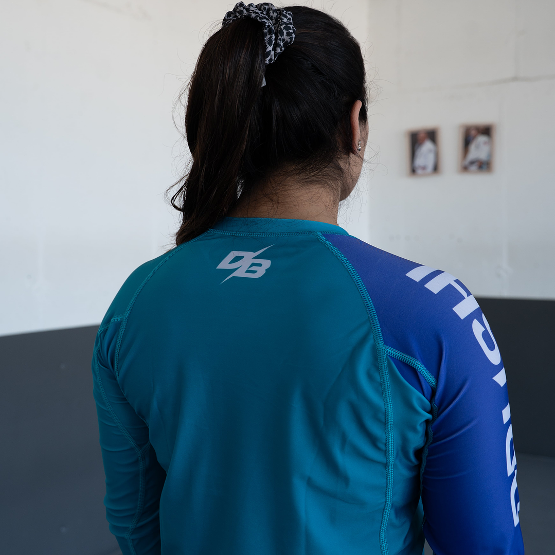 Rashguard Nogi Tiffany Purple Manga Larga 4