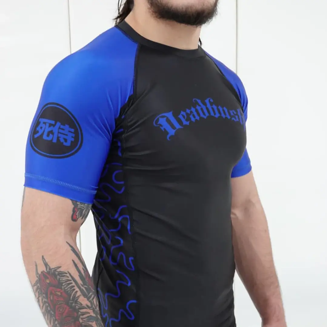 Rashguard Nogi competición Azul 1