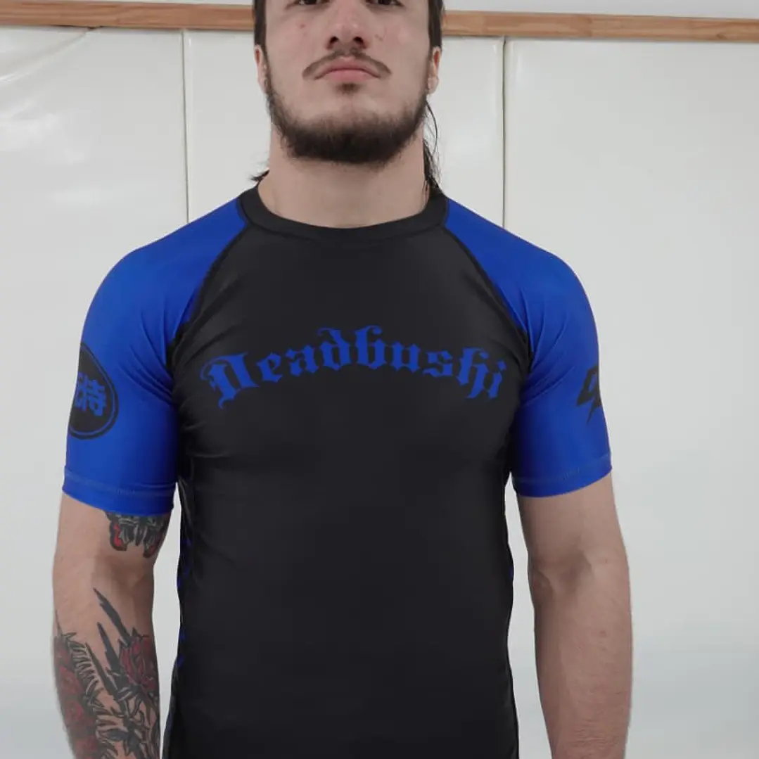 Rashguard Nogi competición Azul 3