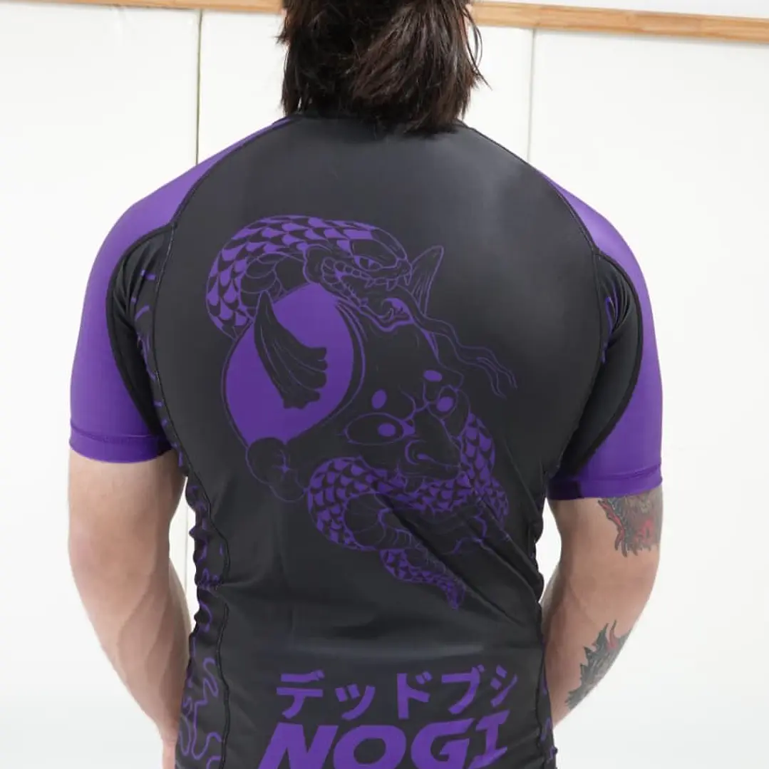 Rashguard Nogi competición Morado 3