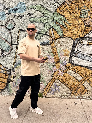 Polera Oversized Fit Beige