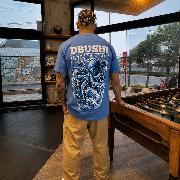 Polera Oversized DB Octopus 2