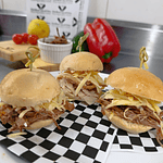 MIni Mechadas queso (20 unidades Mechadas luco tamaño cóctel)- COPIAR