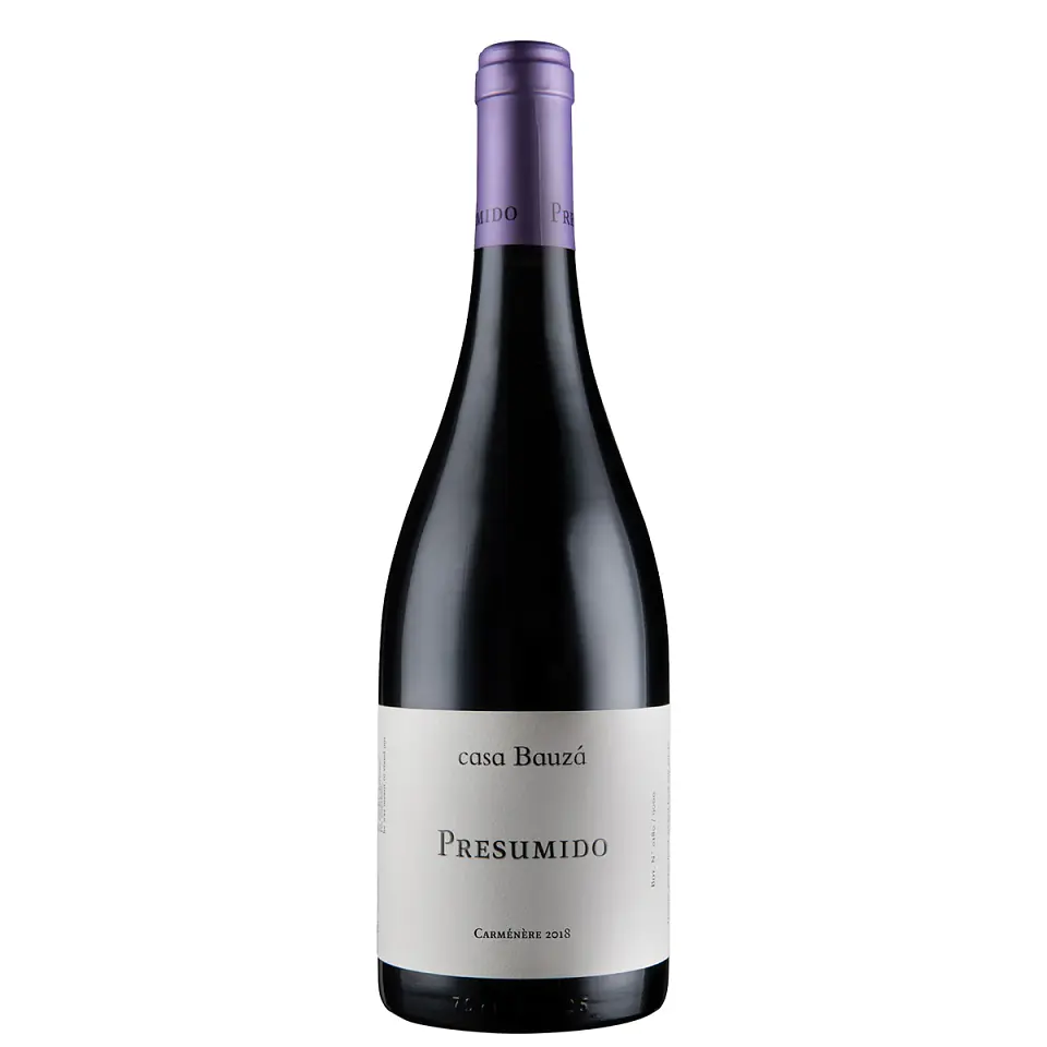 VINO CASA BAUZA PRESUMIDO CARMENERE 1