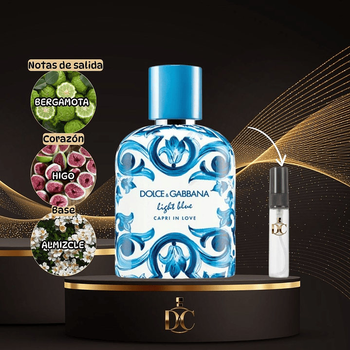 Light Blue Capri In Love Pour Homme Eau de Parfum 1