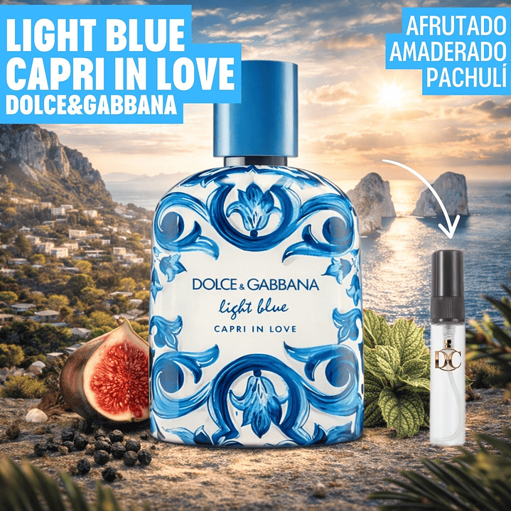 Decant Light Blue Capri In Love  1