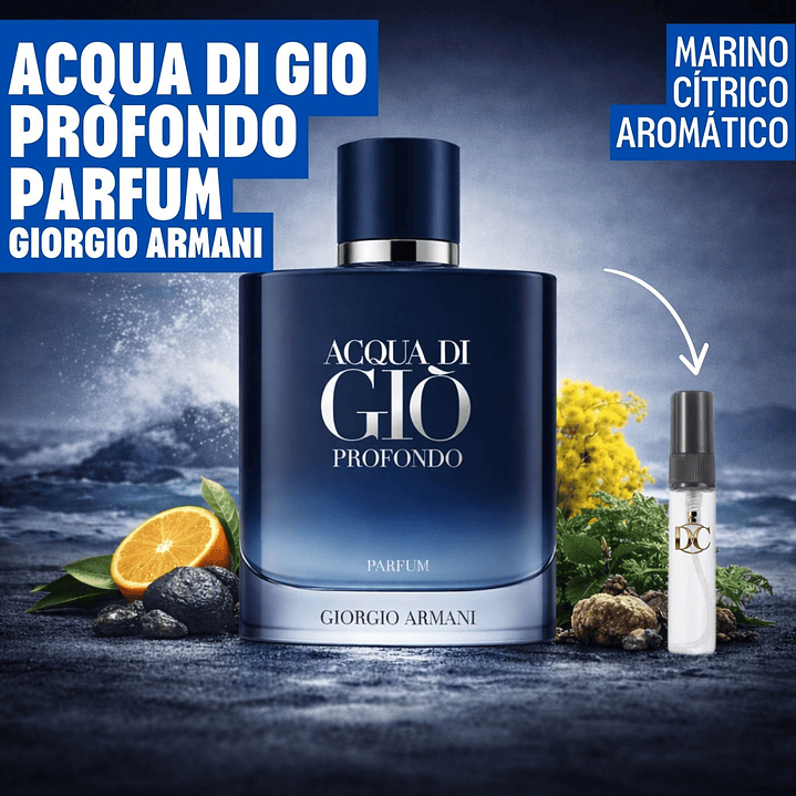 Decant Acqua Di Giò Profondo Parfum  1