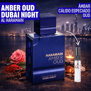 Decant Amber Oud Dubai Night 