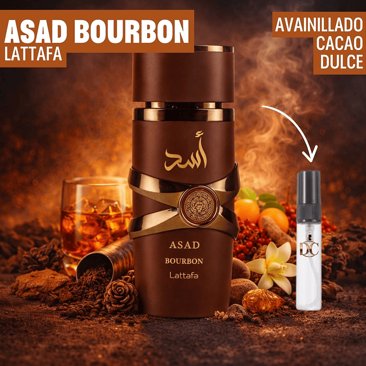 Decant Lattafa Asad Bourbon 1