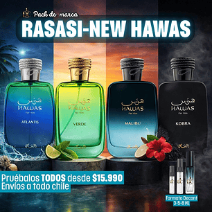 Pack Rasasi New Hawas – Formato Decant